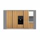 Hettich - Gola Profile Double Side C Handle - For Vertical Use - Black Finish